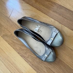 Cole Haan Silver Flats
